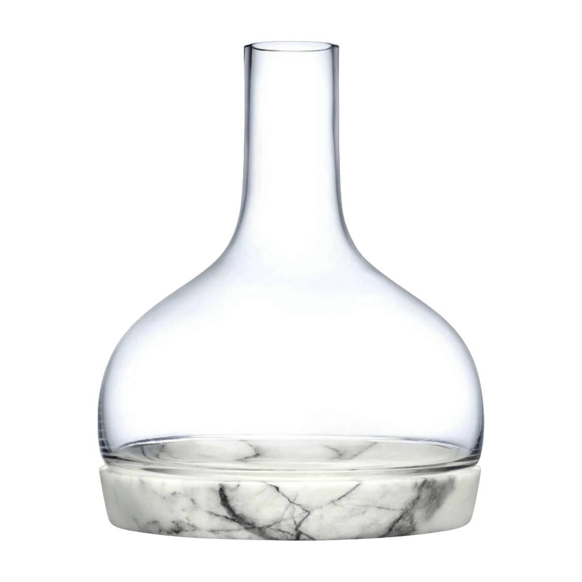 Carafe With Marble Base Chill - Nude Glass - The Cool Republic