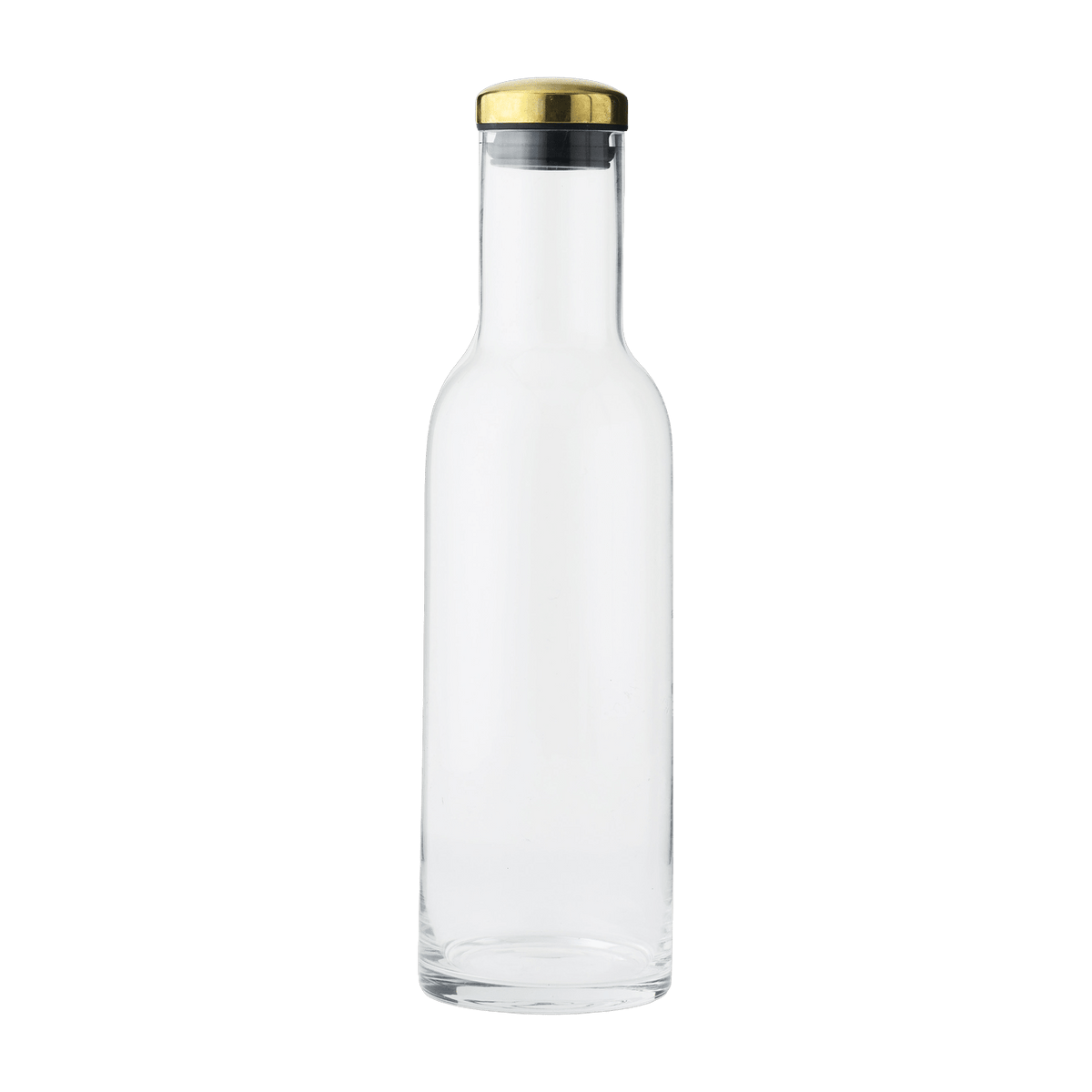 Carafe en verre avec bouchon en laiton Bottle - Audo - The Cool Republic