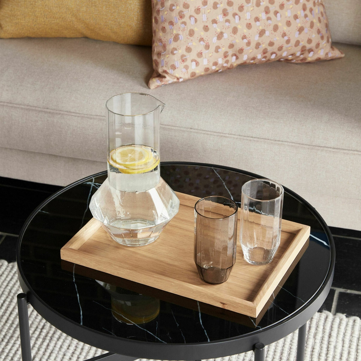 Carafe en verre - Hübsch - The Cool Republic