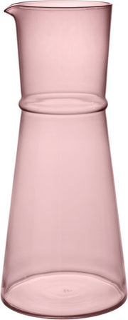 Carafe en verre recyclé mauve 11x25cm Boya - Ferm living - The Cool Republic