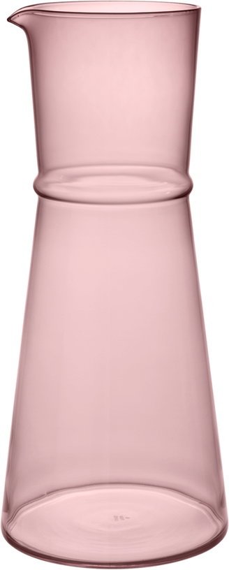 Carafe en verre recyclé mauve 11x25cm Boya - Ferm living - The Cool Republic