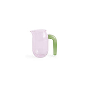 Carafe en verre rose et vert 10 x 10 x 16 cm Jug - HAY - The Cool Republic