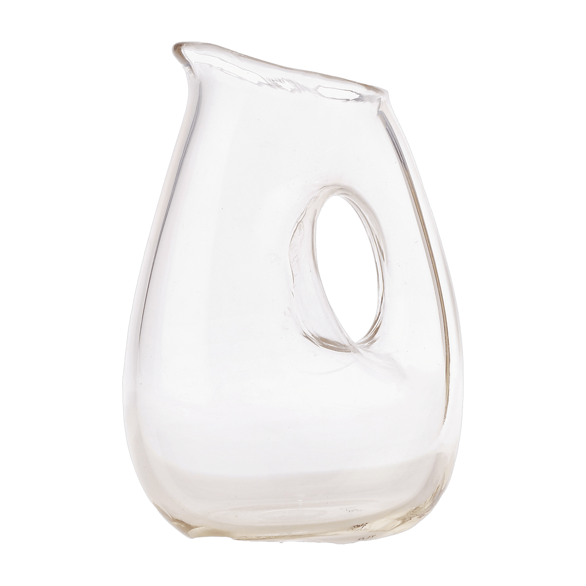Carafe en verre transparent avec trou - Pols Potten - The Cool Republic