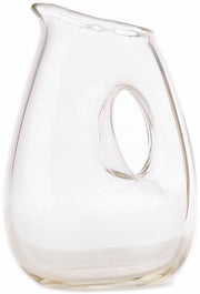Carafe en verre transparent avec trou - Pols Potten - The Cool Republic