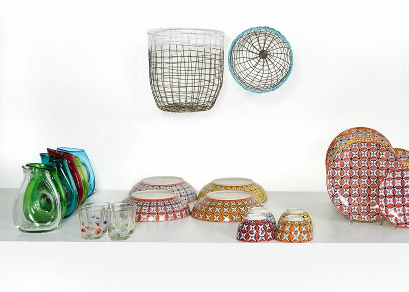 Carafe en verre transparent avec trou - Pols Potten - The Cool Republic