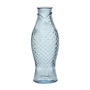 Carafe en verre transparent bleu clair 85cL Fish&Fish - Serax - The Cool Republic