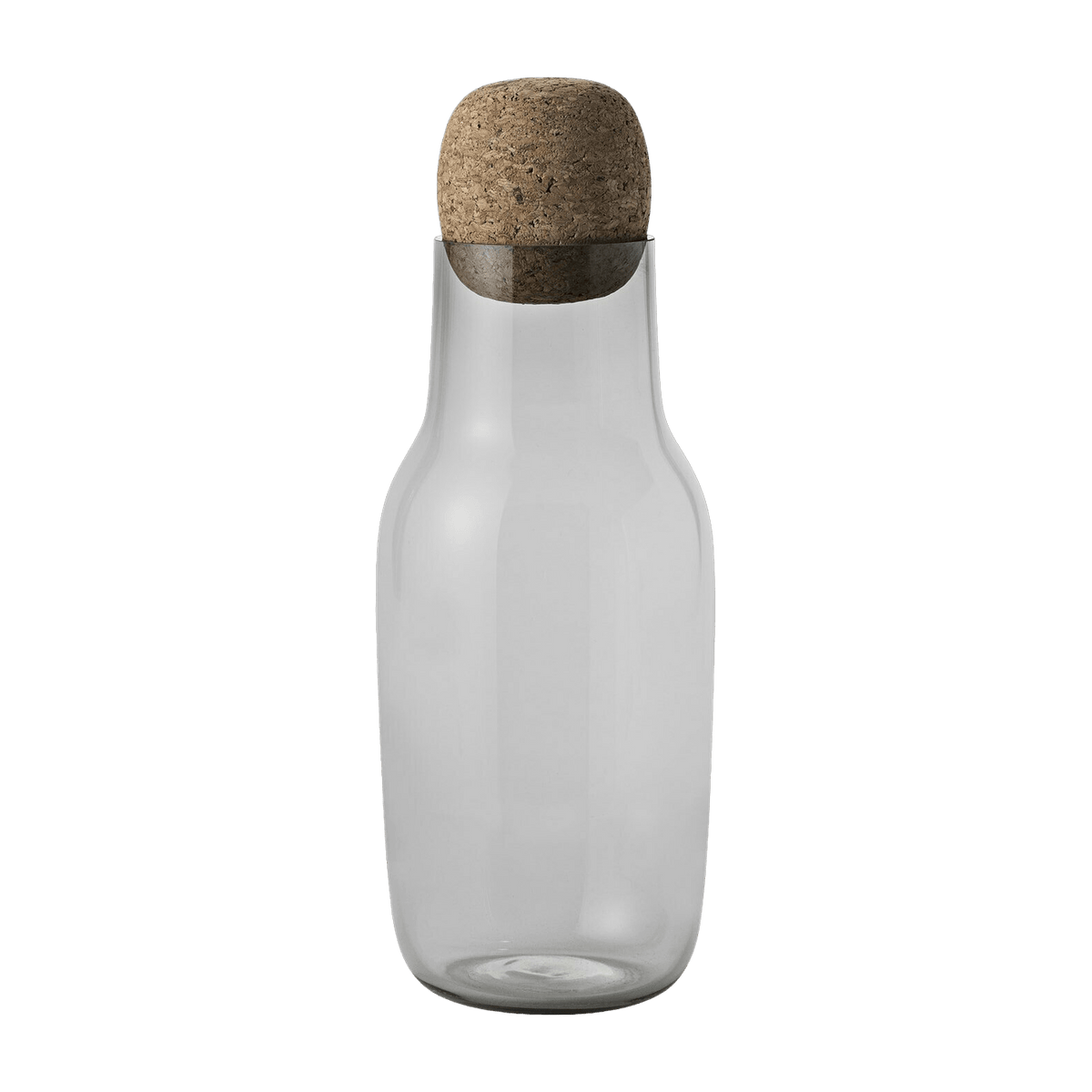 Carafe gris transparent Corky - Muuto - The Cool Republic