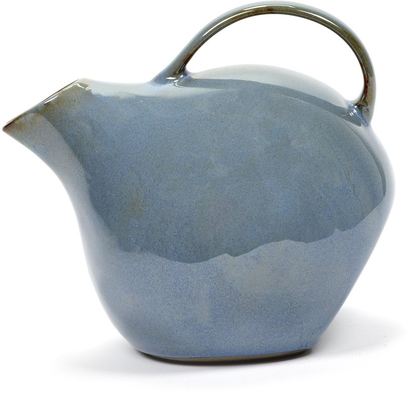Carafe inclinée en grès bleu gris L - Serax - The Cool Republic