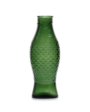 Carafe poisson en verre vert foncé 85cl Fish - Serax - The Cool Republic