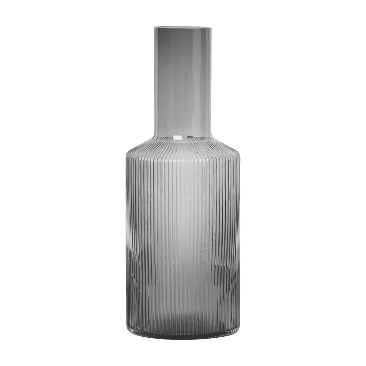 Carafe Ripple gris fumé - Ferm Living - The Cool Republic