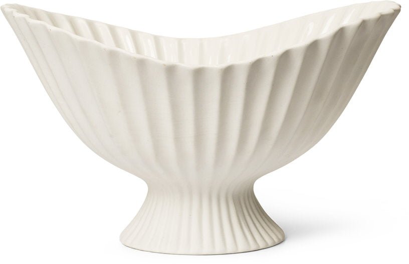 Centre de table fontaine blanc cassé 41 x 24 x 30,5 cm - Ferm Living - The Cool Republic