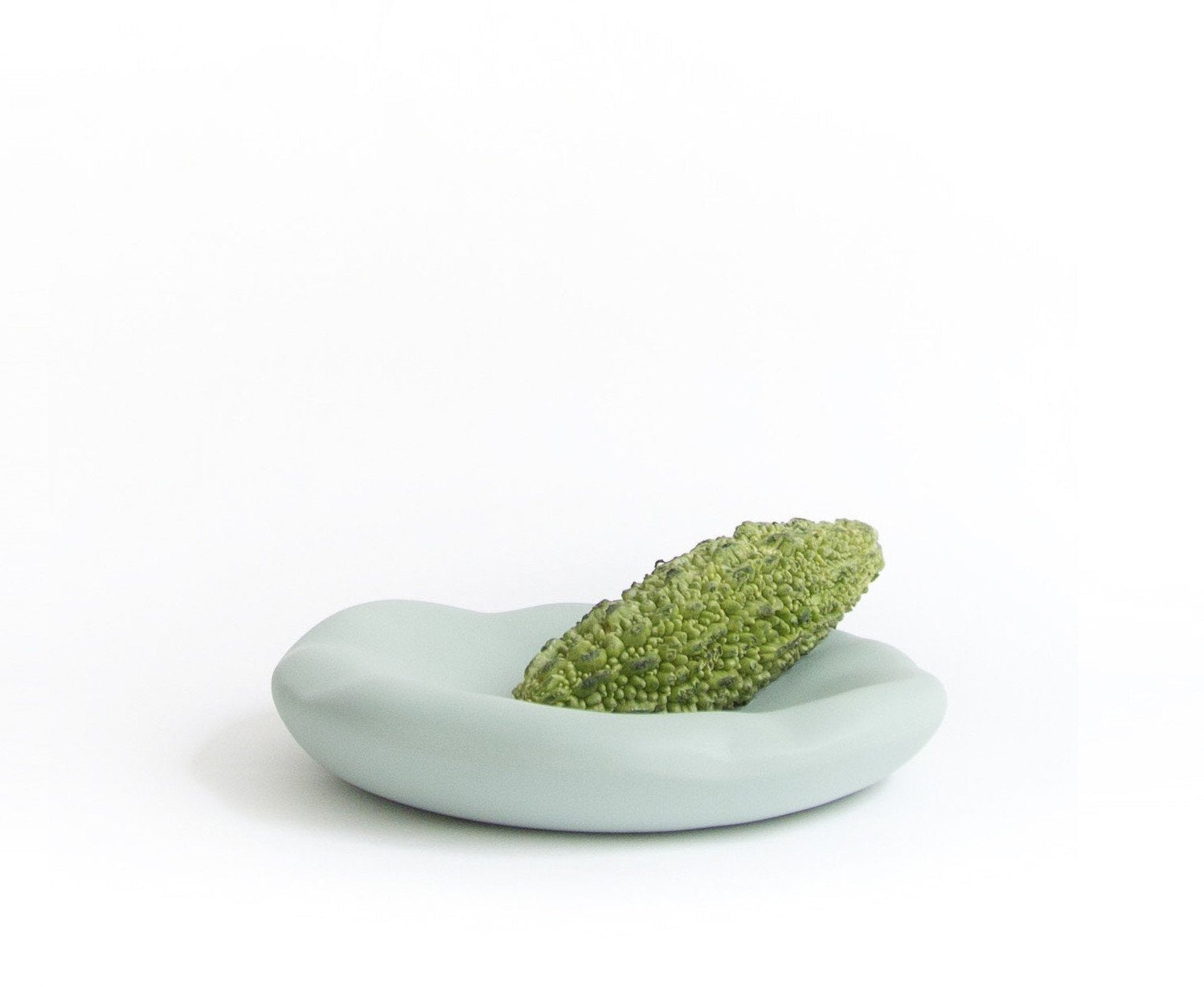 Centre de table vert clair S Canova - Moustache - The Cool Republic