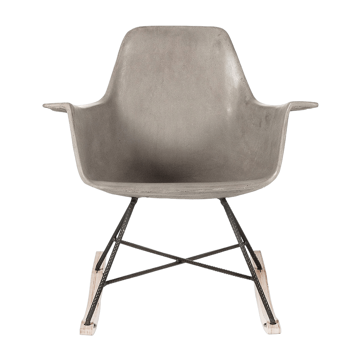 Chaise avec accoudoirs à bascule Hauteville - Lyon Béton - The Cool Republic