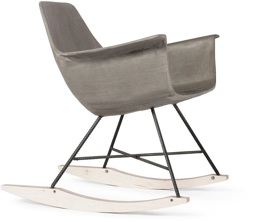 Chaise avec accoudoirs à bascule Hauteville - Lyon Béton - The Cool Republic
