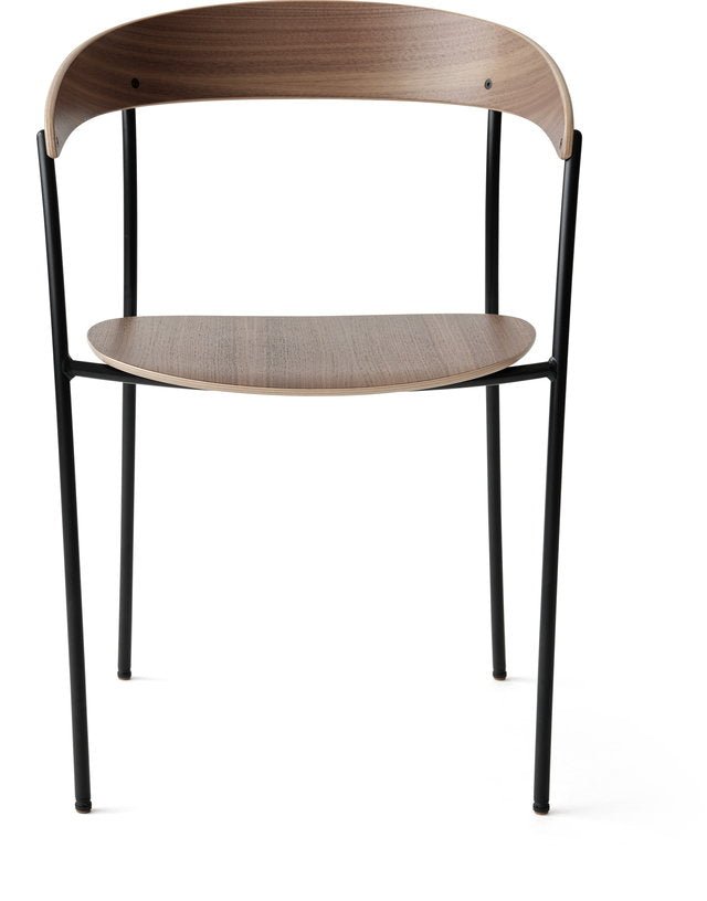 Chaise avec accoudoirs en noyer Missing - New Works - The Cool Republic