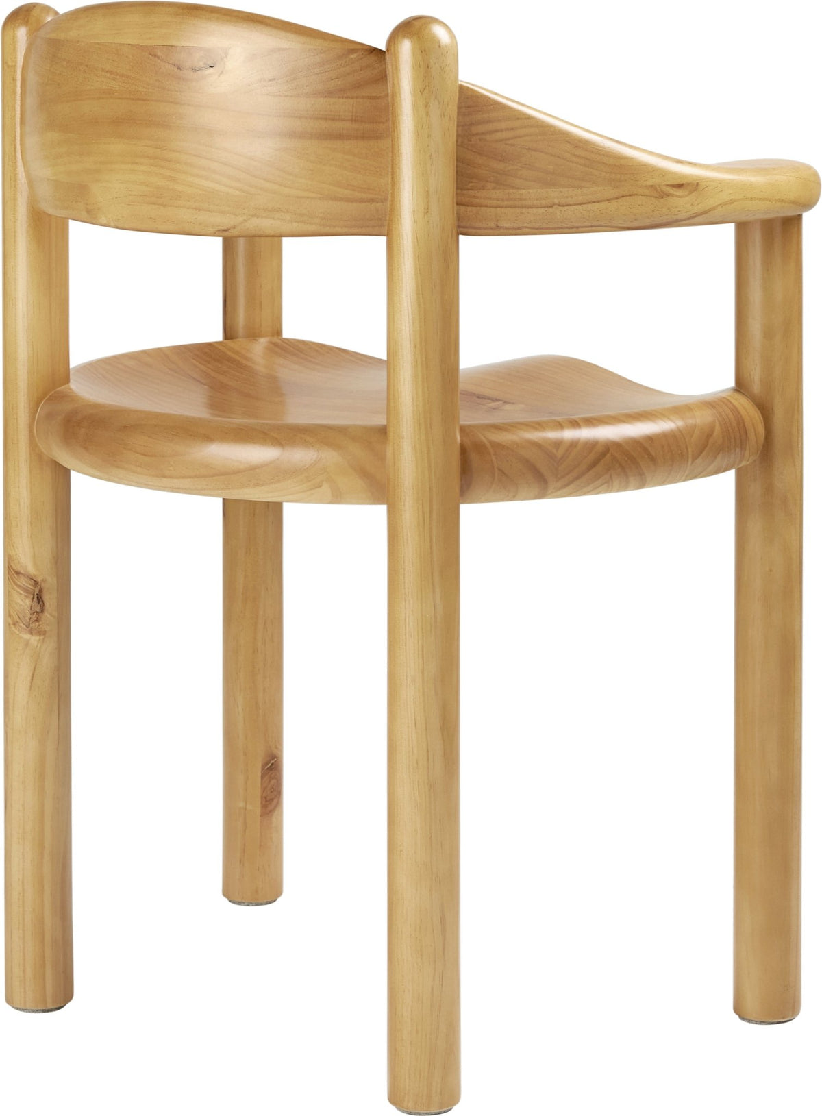 Chaise avec accoudoirs en pin Golden Daumiller - Gubi - The Cool Republic