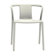 Chaise avec accoudoirs en polypropylène blanche Air - Magis - The Cool Republic