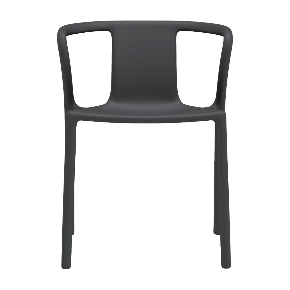 Chaise avec accoudoirs en polypropylène grise Air - Magis - The Cool Republic