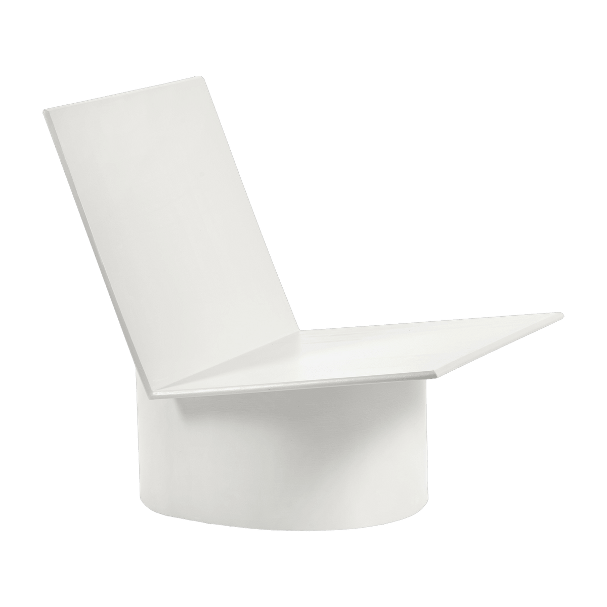 White steel coffee chair Valerie - Serax - The Cool Republic