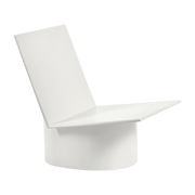 Chaise basse en acier blanche Valérie - Serax - The Cool Republic
