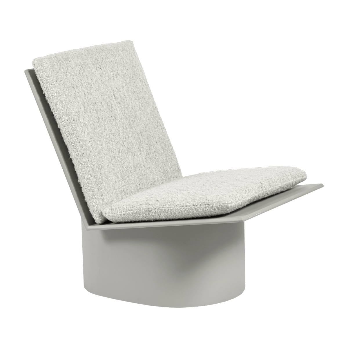 White steel coffee chair Valerie - Serax - The Cool Republic