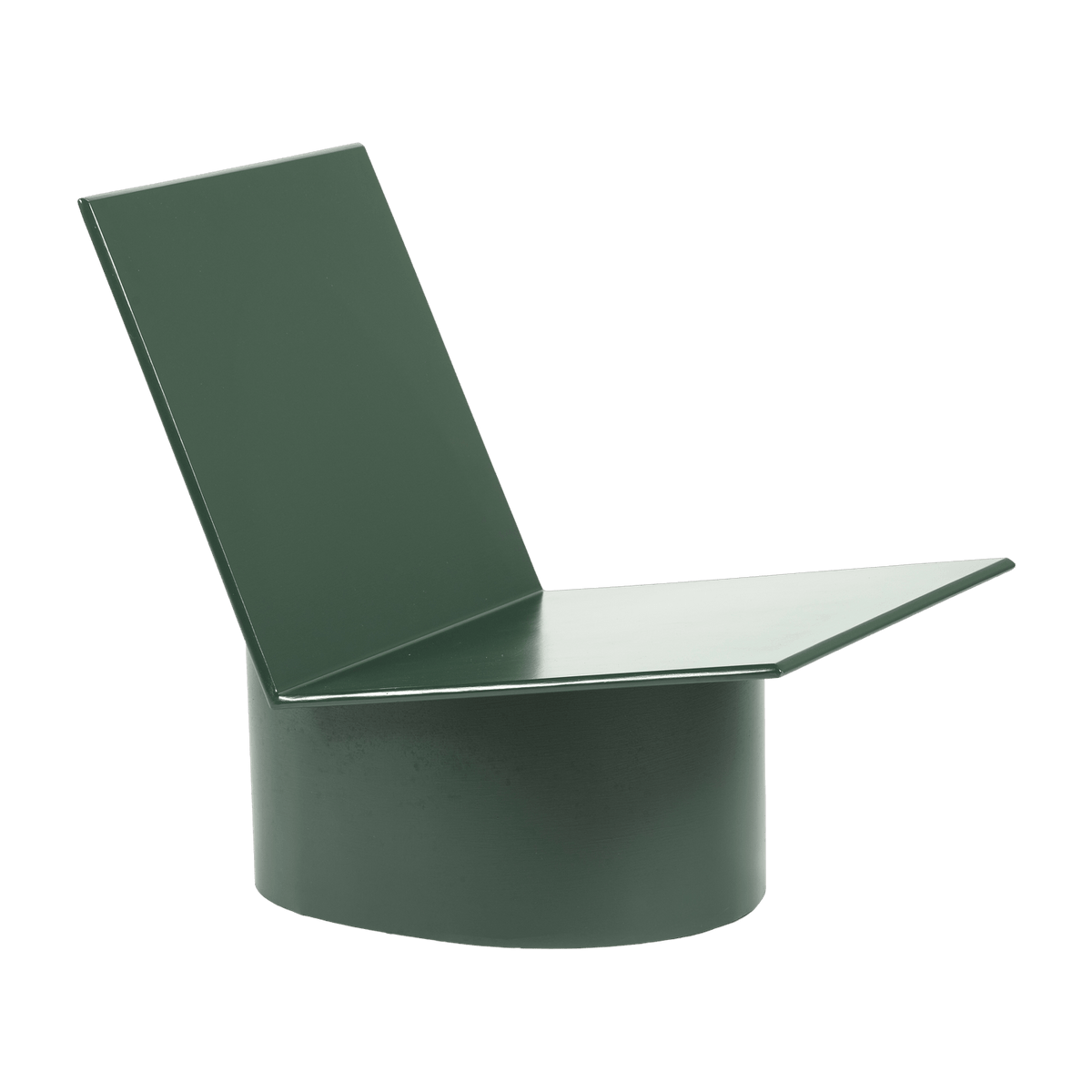 Green steel coffee chair Valerie - Serax - The Cool Republic