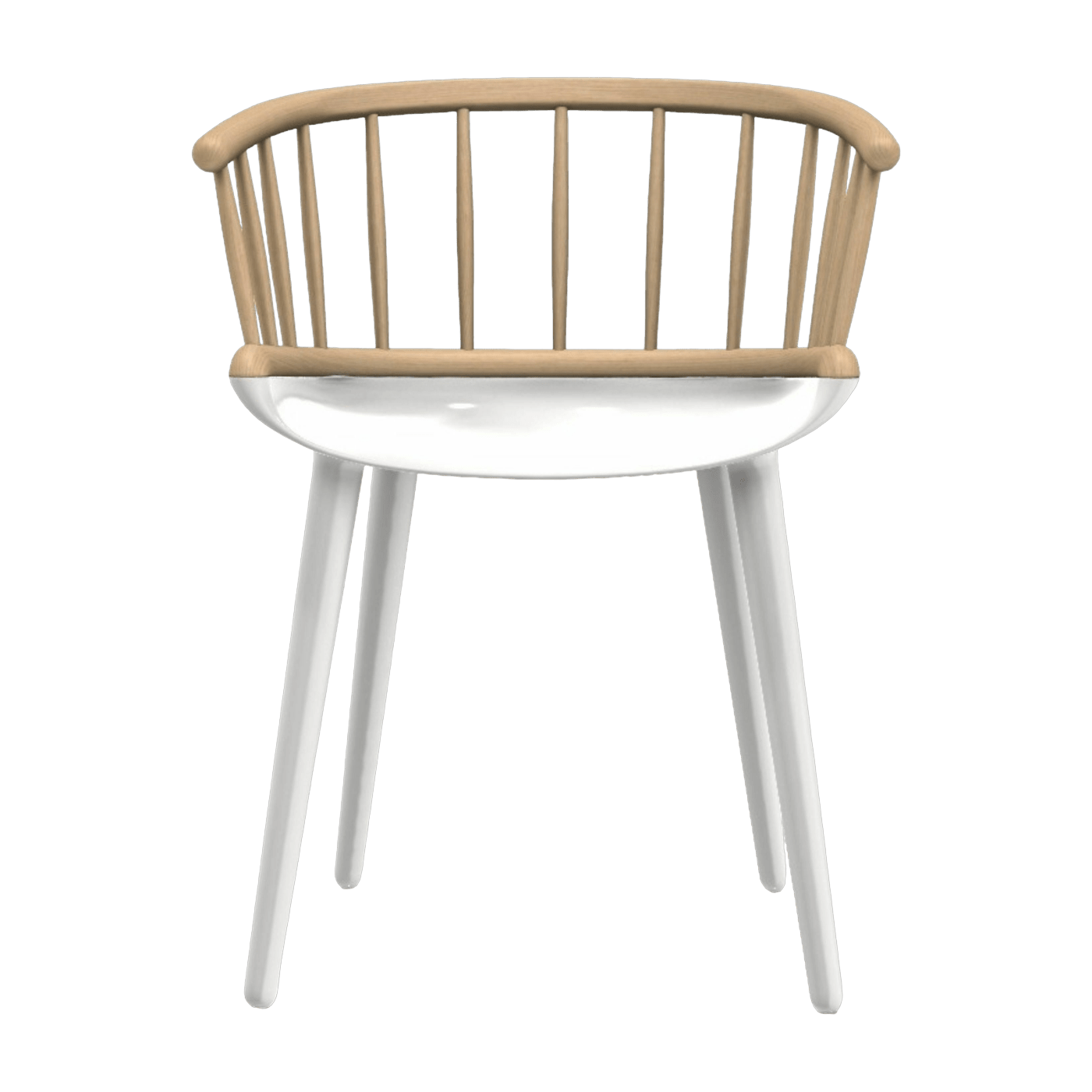 Chaise blanche Cyborg Stick - Magis - The Cool Republic