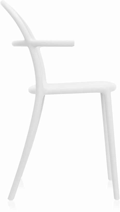 Chaise blanche Generic C - Kartell - The Cool Republic