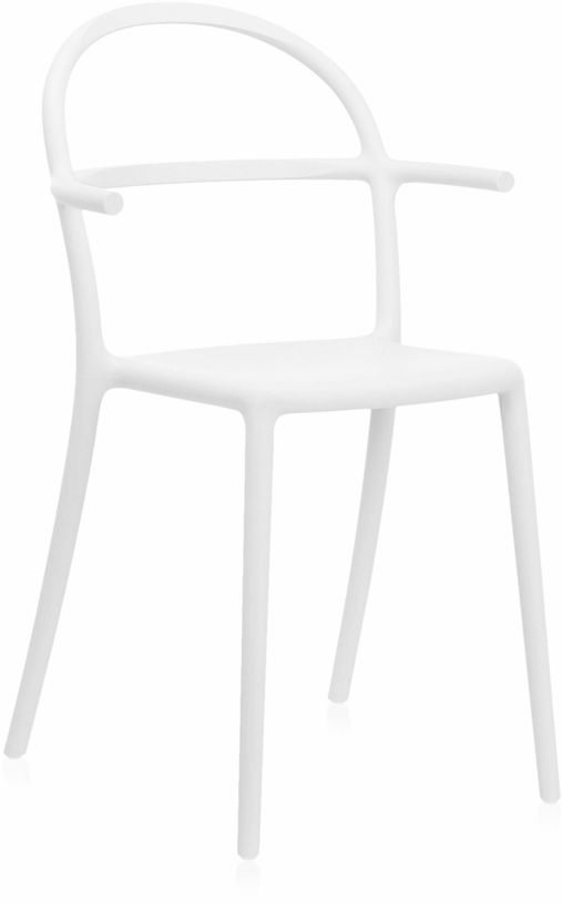 Chaise blanche Generic C - Kartell - The Cool Republic