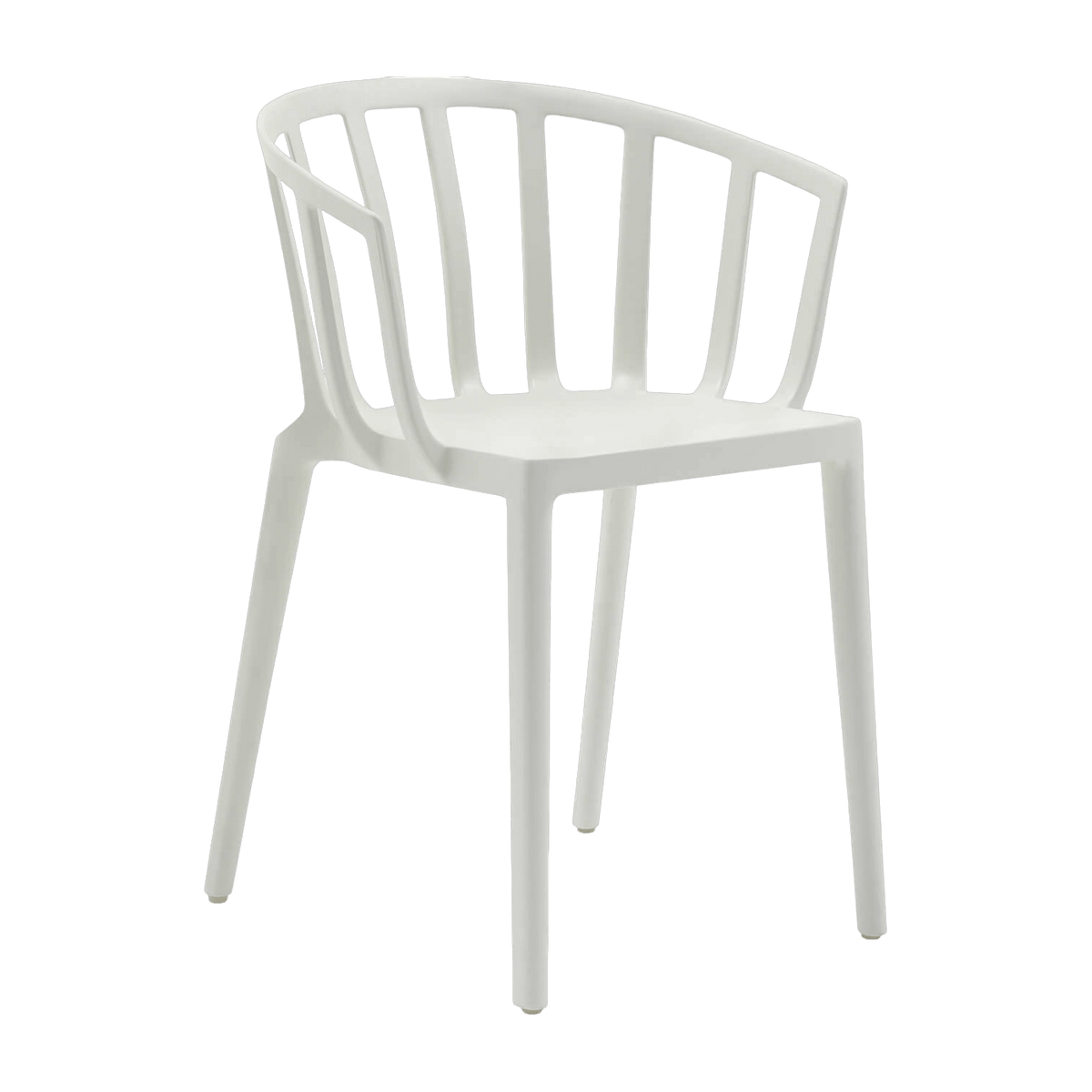 Chaise blanche mat Venice - Kartell - The Cool Republic