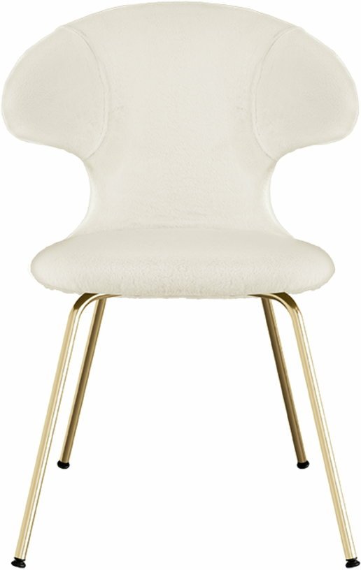 Chaise blanche piètement doré Time Flies - UMAGE - The Cool Republic