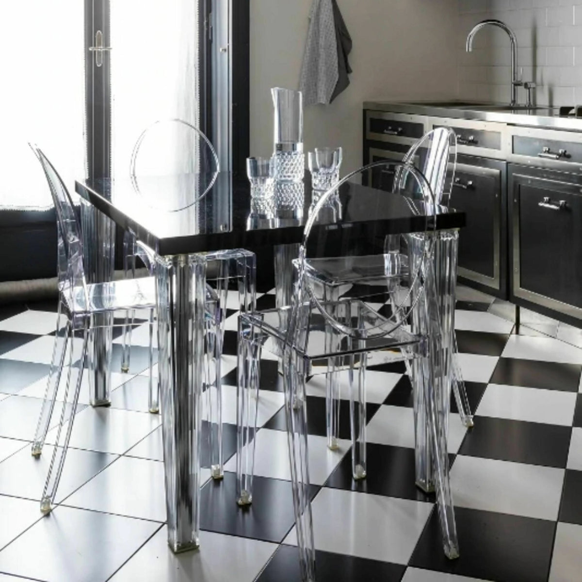 Chaise blanche Victoria Ghost - Kartell - The Cool Republic