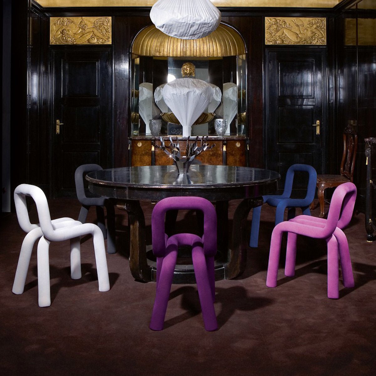 Chaise Bold Bleu - Moustache - The Cool Republic