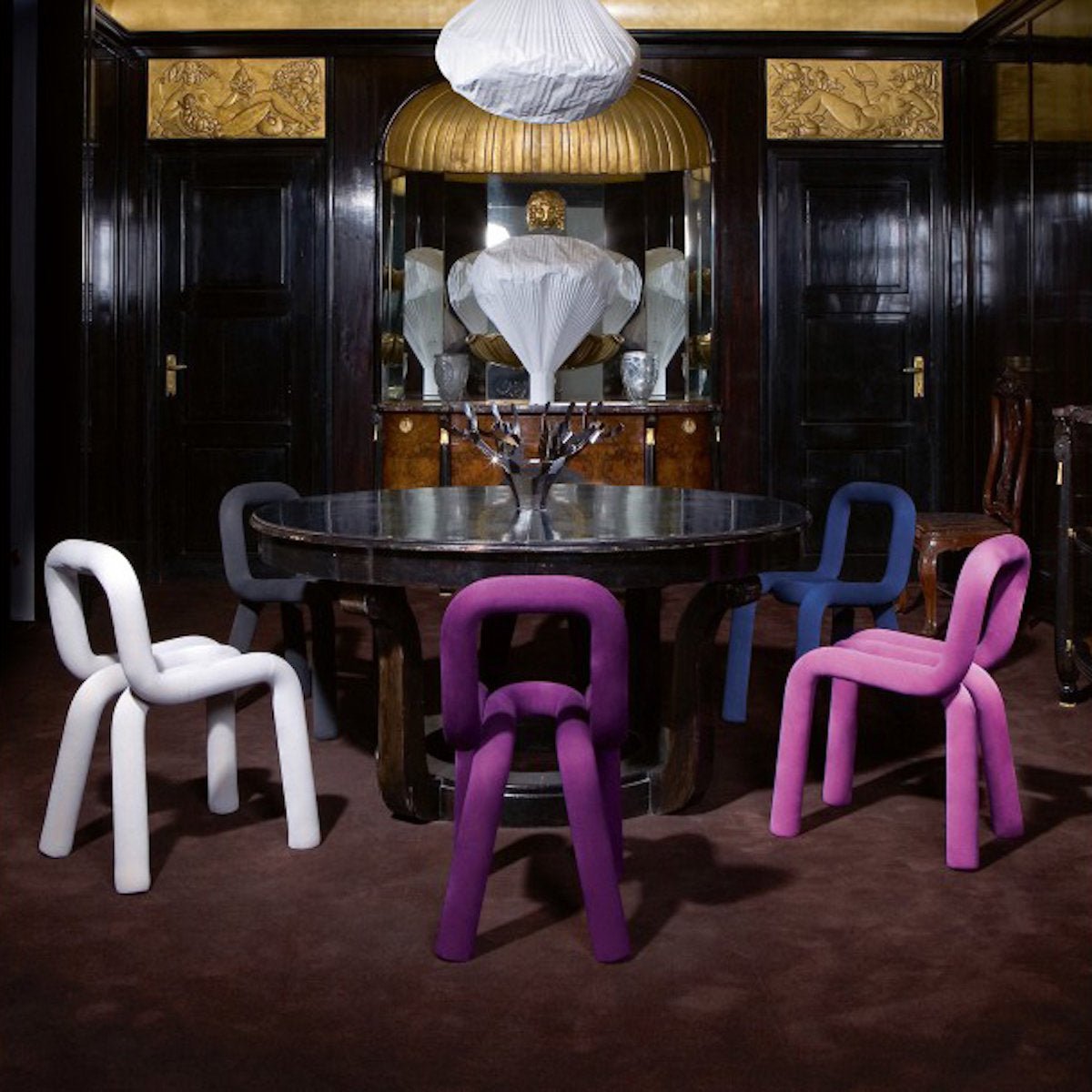Chaise Bold Noir - Moustache - The Cool Republic