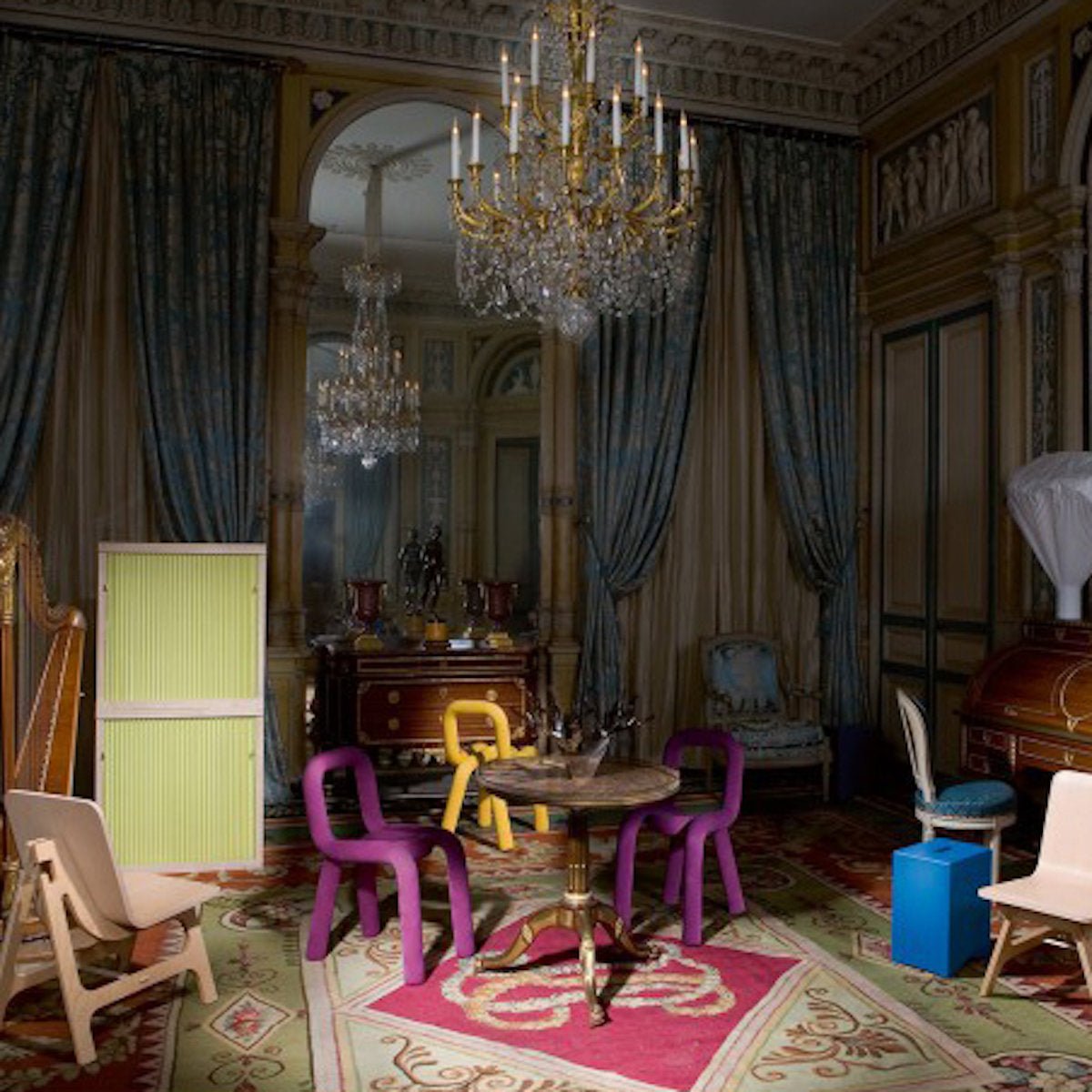 Chaise Bold Rouge - Moustache - The Cool Republic