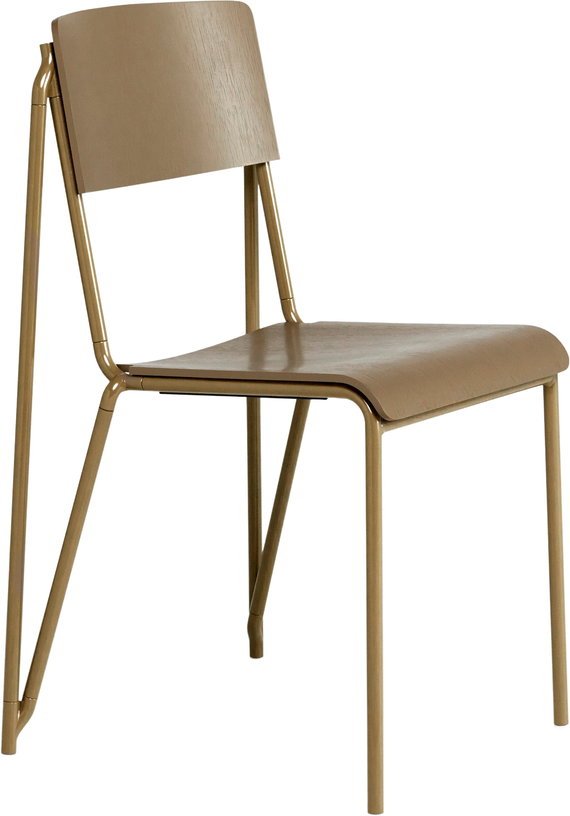 Chaise clay en acier et chêne Petit Standard - HAY - The Cool Republic