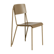 Chaise clay en acier et chêne Petit Standard - HAY - The Cool Republic