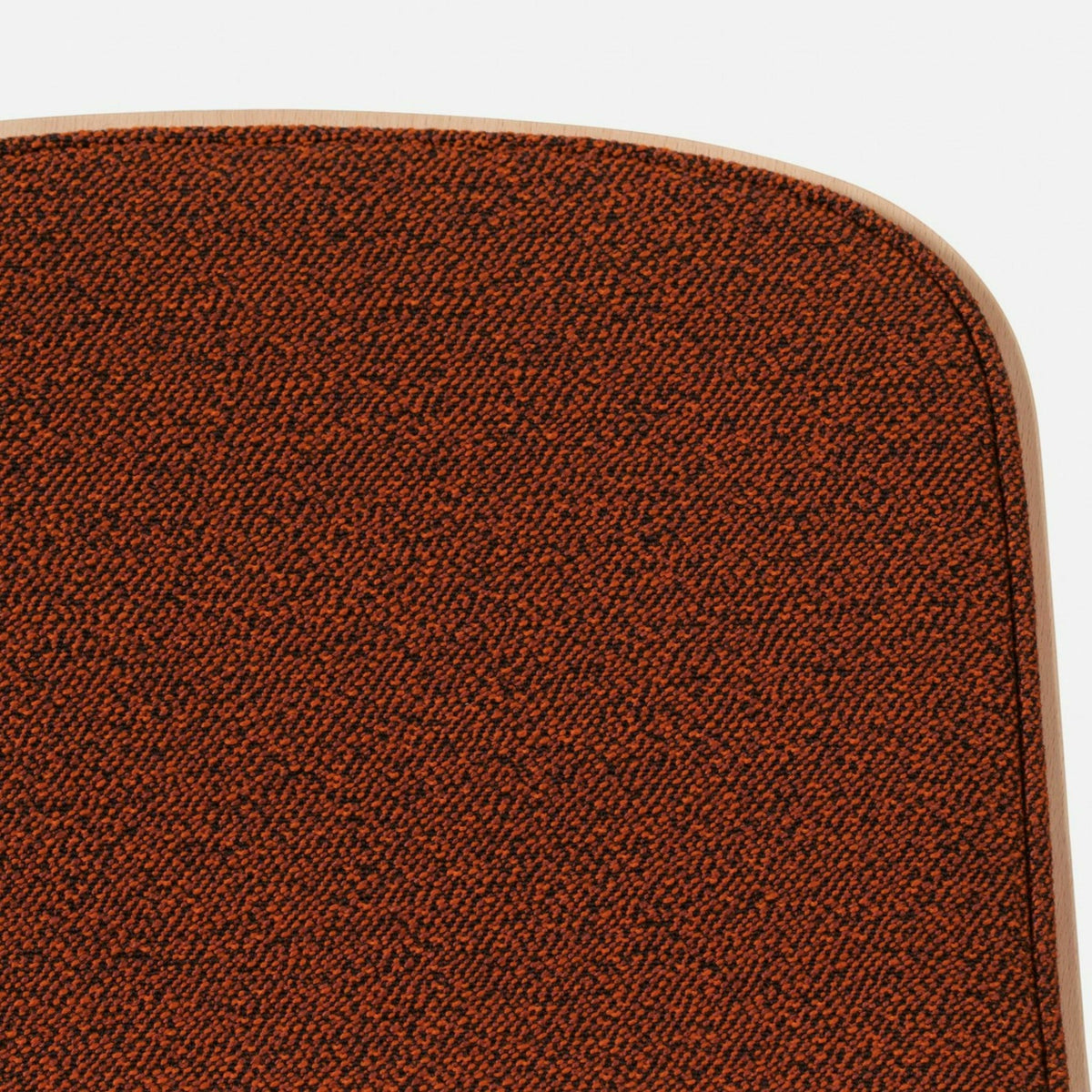 Chaise de bar 65 cm en tissu rouge et cadre noir Touchwood - Hem - The Cool Republic