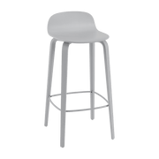 Chaise de bar 75 cm gris Visu - Muuto - The Cool Republic