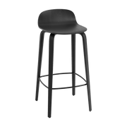Chaise de bar 75 cm noir Visu - Muuto - The Cool Republic