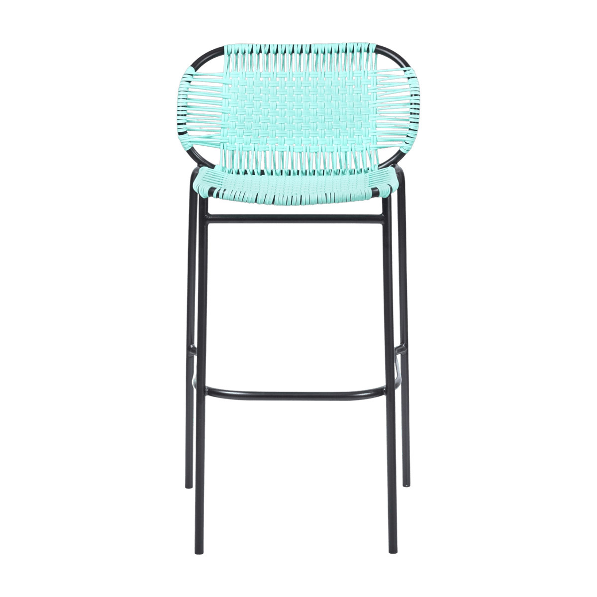 Chaise de bar en acier bleu Cielo - Ames - The Cool Republic