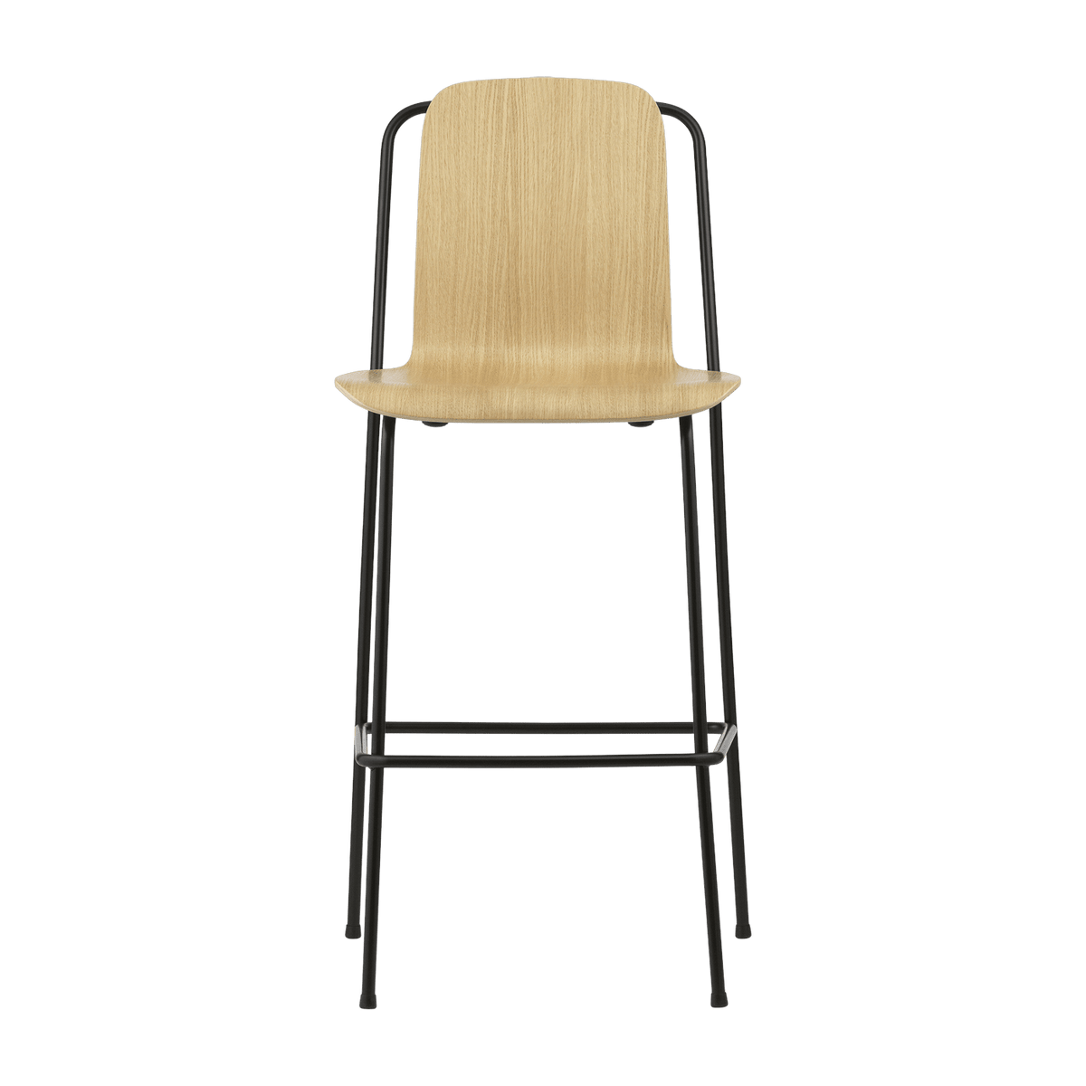 Black steel bar chair 65 cm Studio - Normann Copenhagen - The Cool Republic