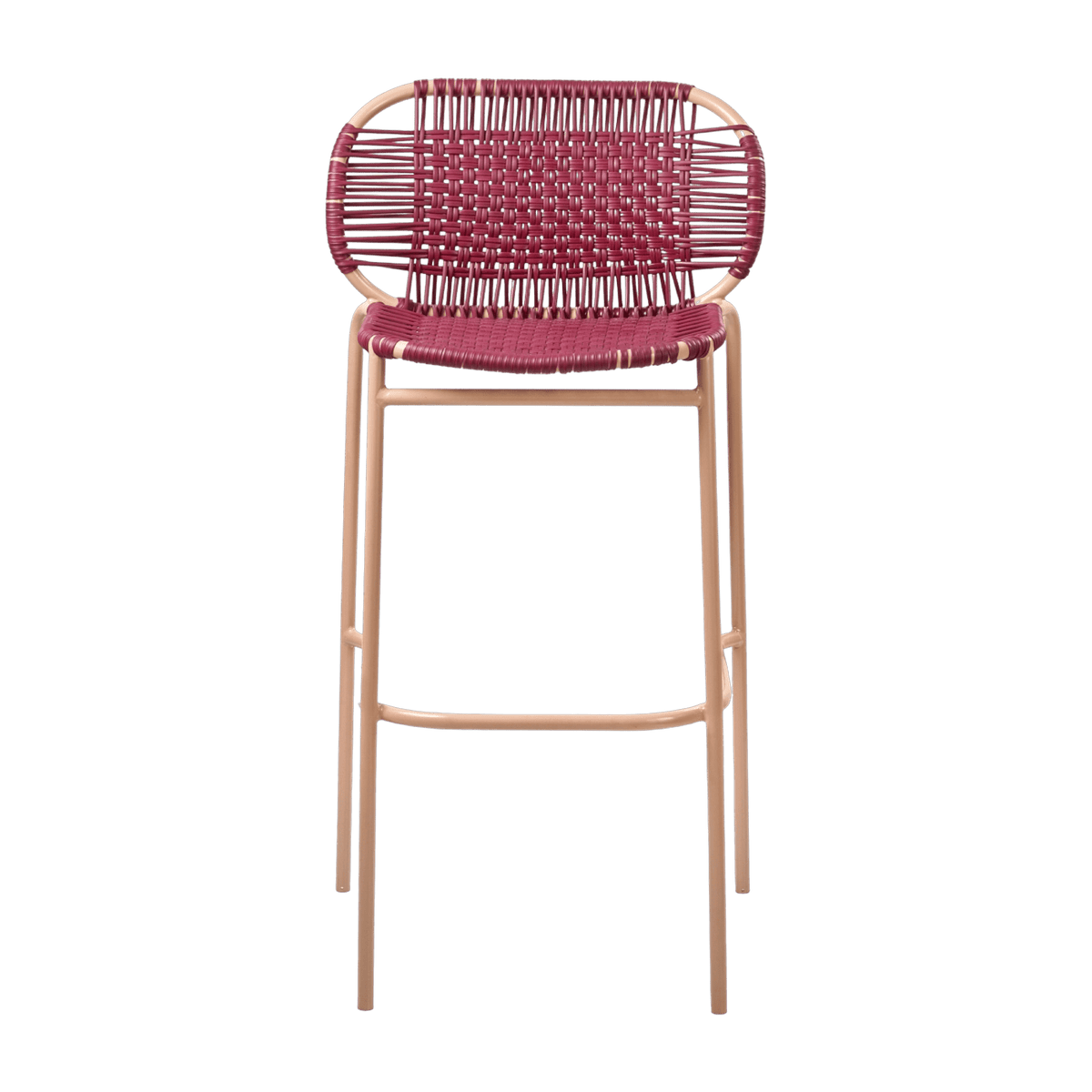 Chaise de bar en acier violet Cielo - Ames - The Cool Republic