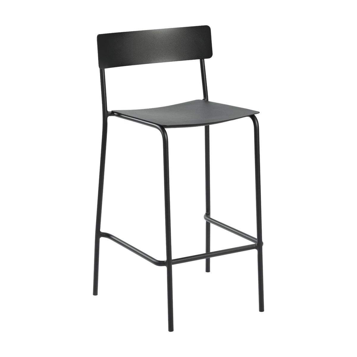 Black bar stool August - Serax - The Cool Republic