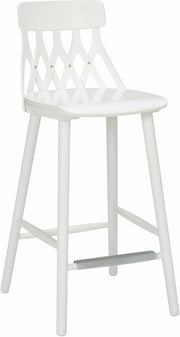 Chaise de bar en bouleau blanc 63 cm Y5 - Hans K - The Cool Republic