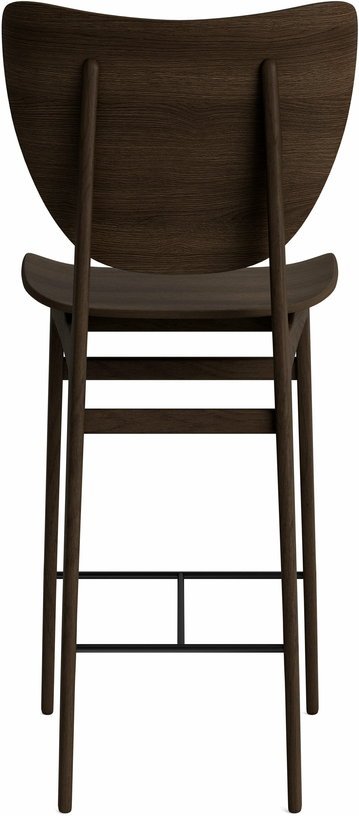 Chaise de bar en chêne fumé 75 cm Elephant - NORR11 - The Cool Republic