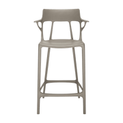 Chaise de bar grise 65 cm A.I - Kartell - The Cool Republic