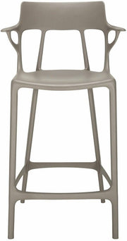 Chaise de bar grise 65 cm A.I - Kartell - The Cool Republic