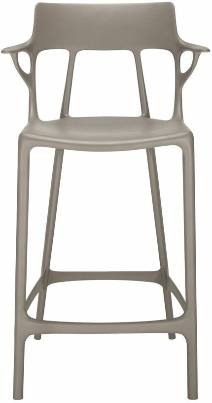 Chaise de bar grise 65 cm A.I - Kartell - The Cool Republic