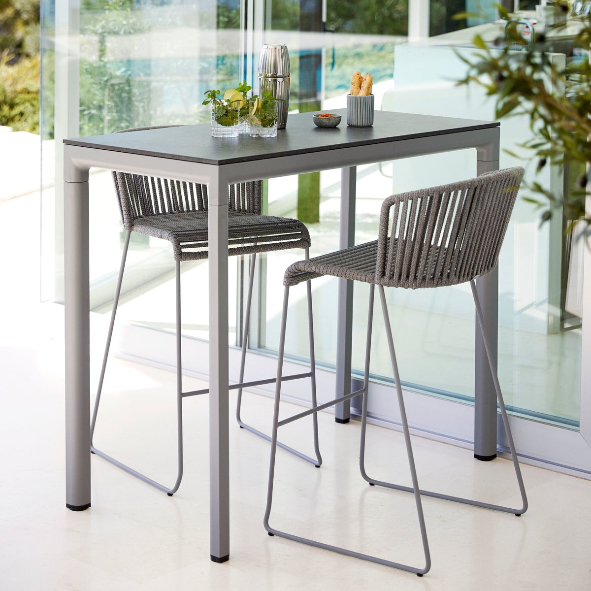 Chaise de bar Moments - Cane-Line - The Cool Republic